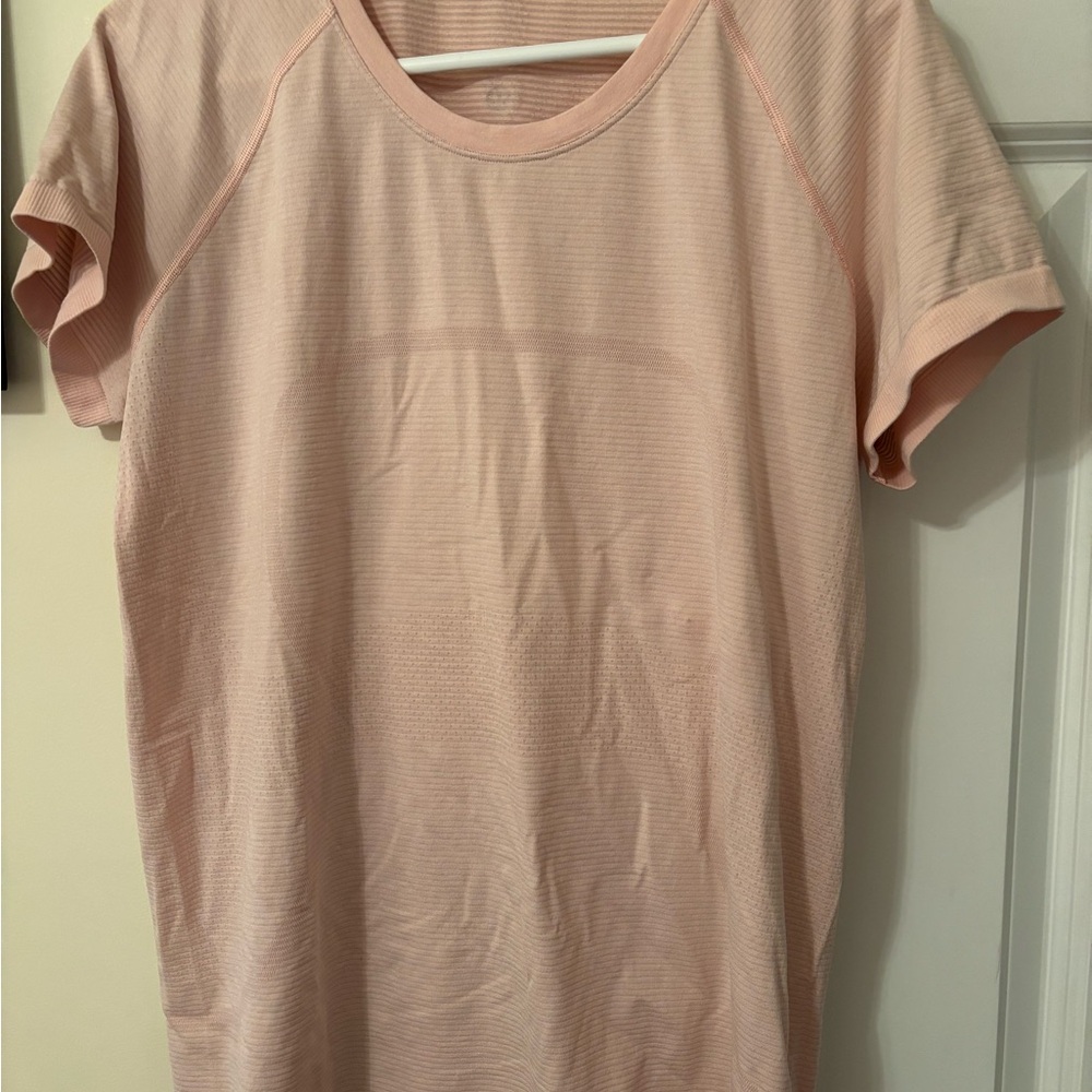 lululemon athletica Pink Short Sleeve Tee